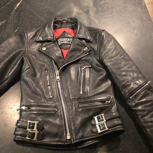 Leather Jacket Straight to Hell Lady Defector XXS